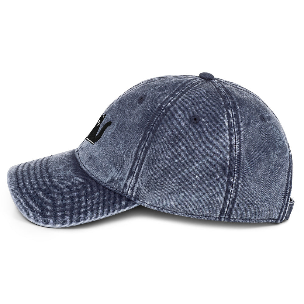 The Coding Cat Vintage Cotton Twill Cap