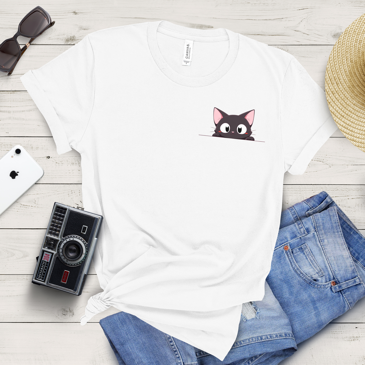 Purrfect Pocket Pal T-Shirt