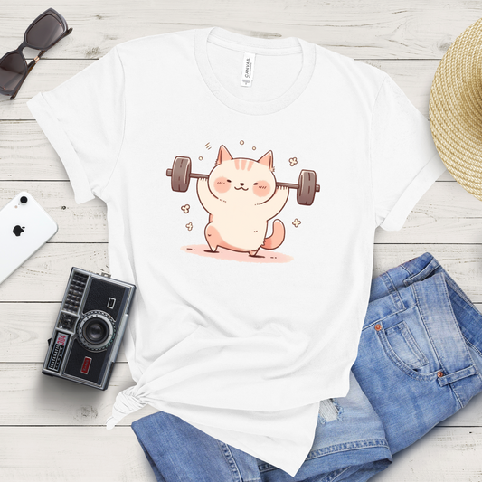 Purrfectly Strong Cat T-Shirt