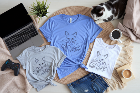 Cover image for 4 Cat Dad Tshirts for Feline Loving Dads