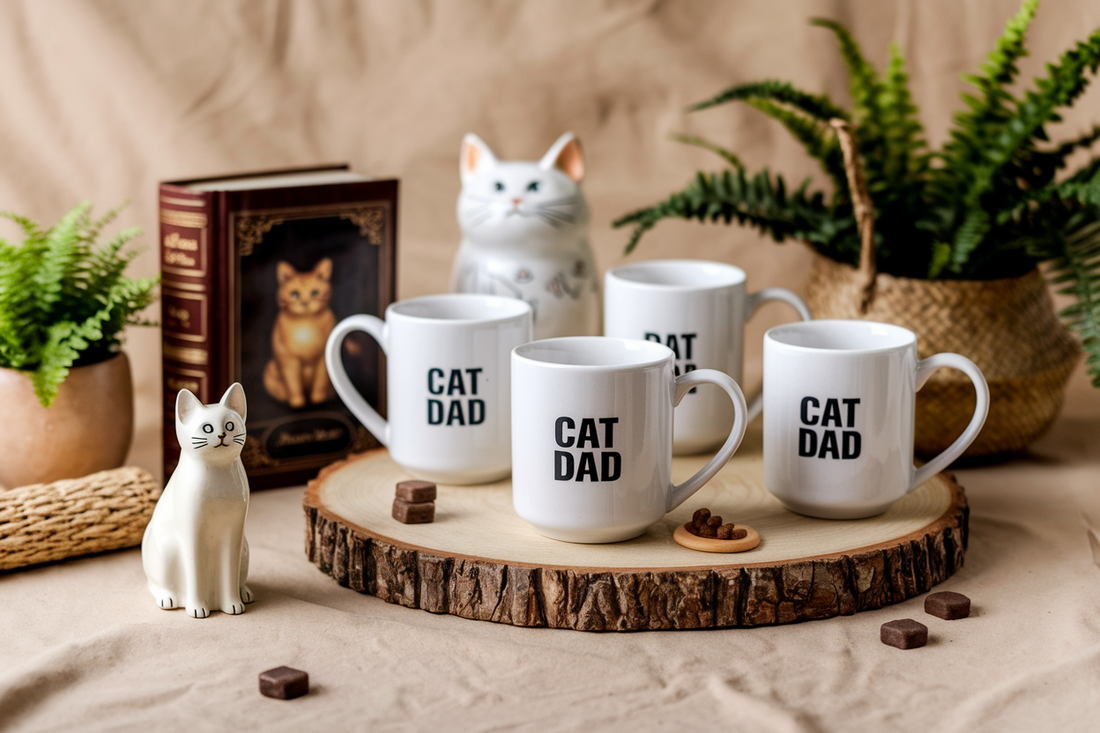 Cover image for 4 Premium Mugs Successful Cat Dads Love for 2026
