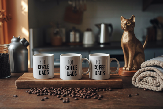 Cover image for 3 Funny Cat Dad Mugs for Feline Fanatics