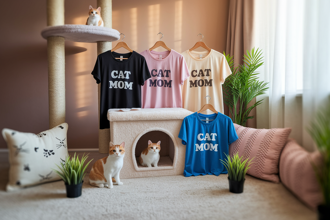 Cover image for Essential Geeky Cat Mom Tees 2025 For Home