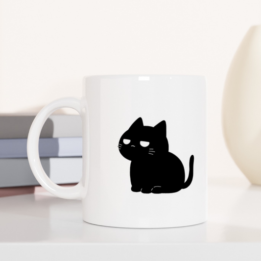 Suspurr-ious Kitty Coffee Mug