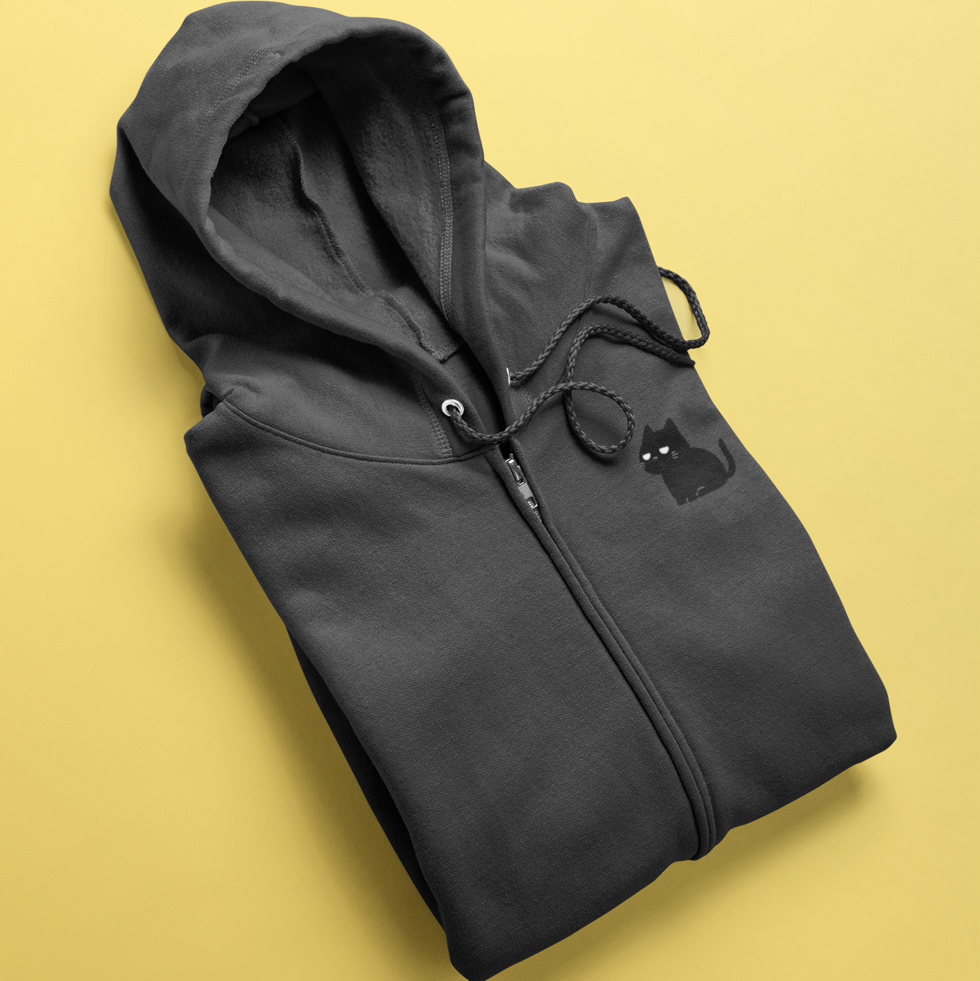 Suspurr-ious Kitty Zip Hoodie