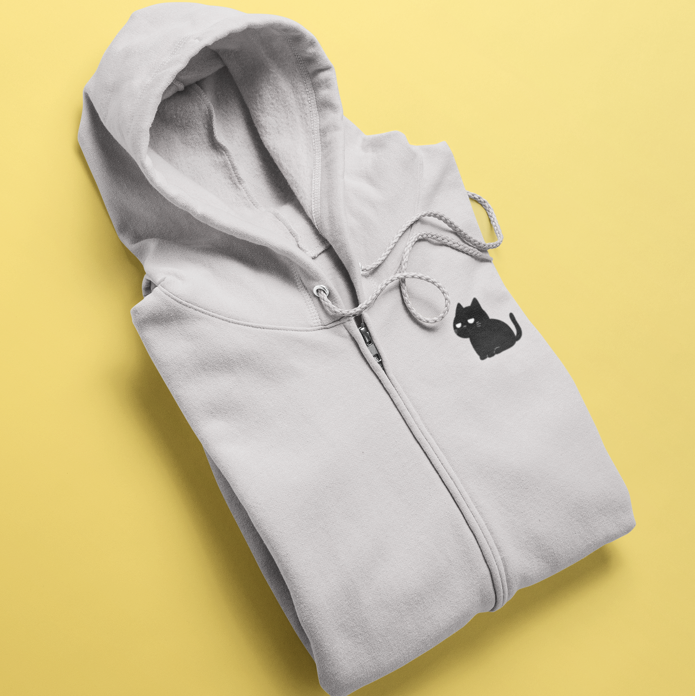 Suspurr-ious Kitty Zip Hoodie