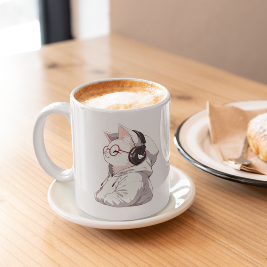 Purrfect Playlist Coffee Mug