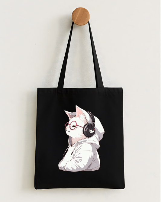 Purrfect Playlist Classic Tote Bag