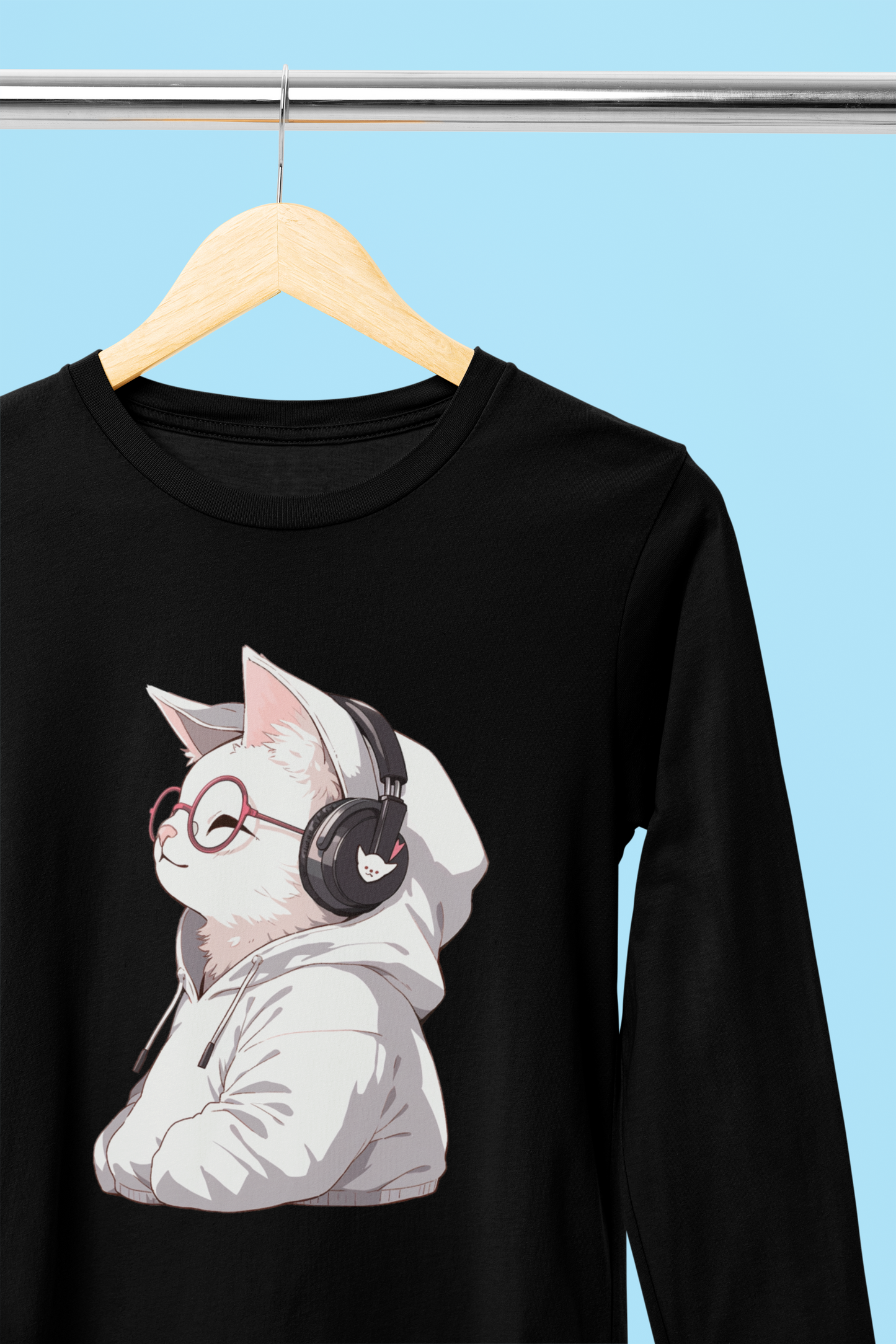 Purrfect Playlist Long Sleeve Tee
