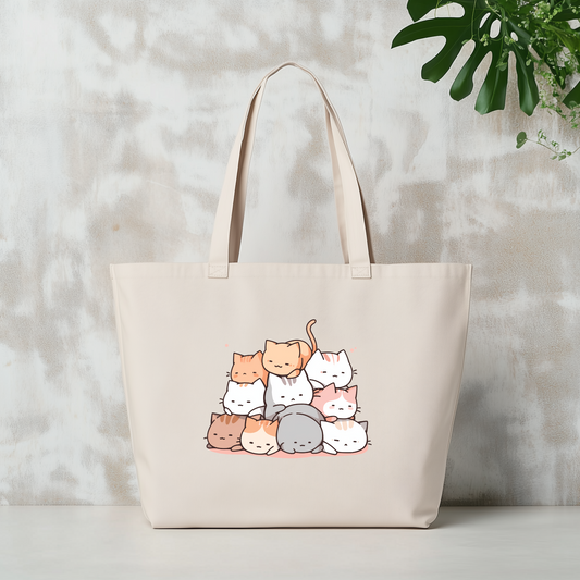 Cat Nap Carry-All Jumbo Tote