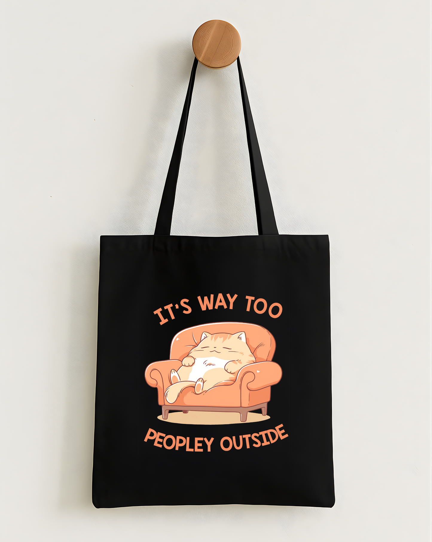 It's Way Too Peopley Outside Classic Tote Bag