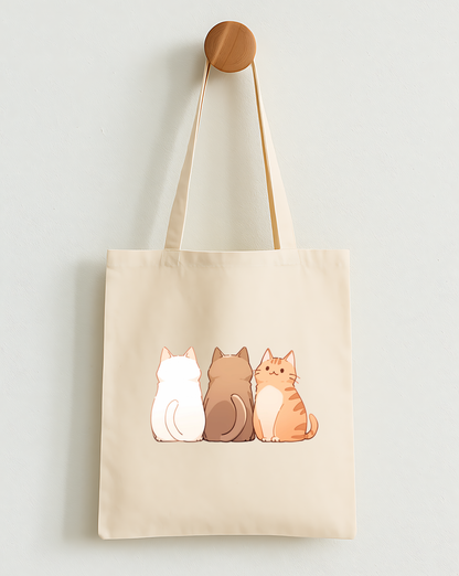 The Meow Trio (One Stands Out) Classic Tote Bag