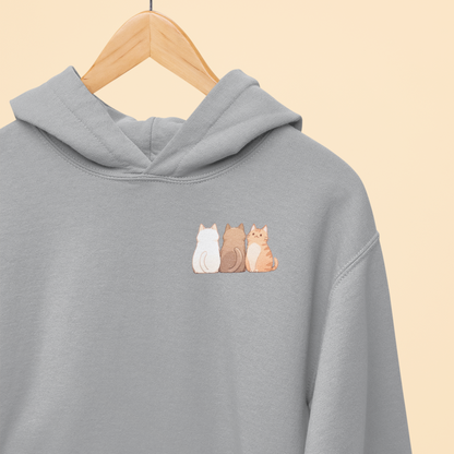 The Meow Trio (One Stands Out) Hoodie