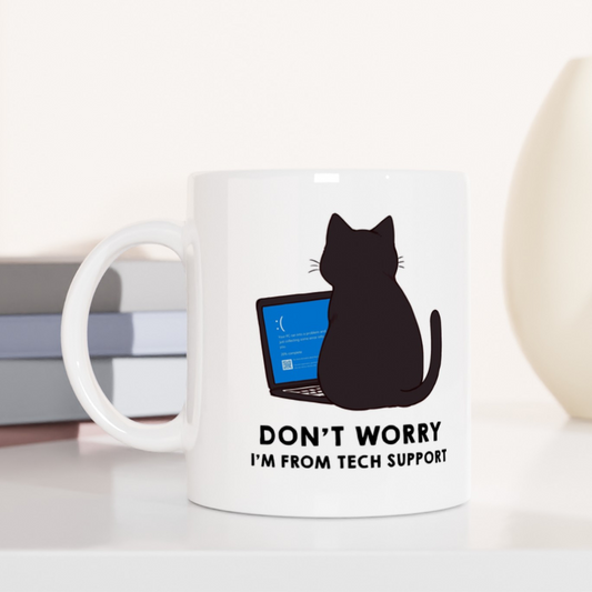 CatStrike Blue Screen Coffee Mug