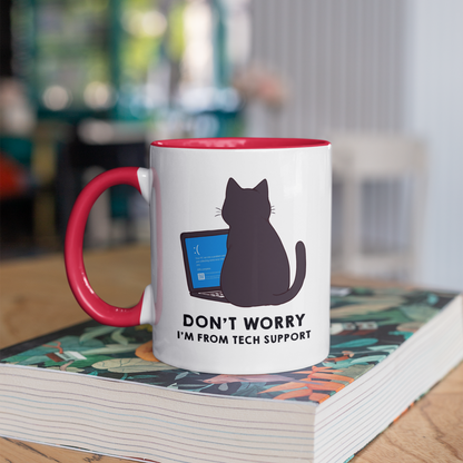 CatStrike Blue Screen 11oz Ceramic Two Tone Mug