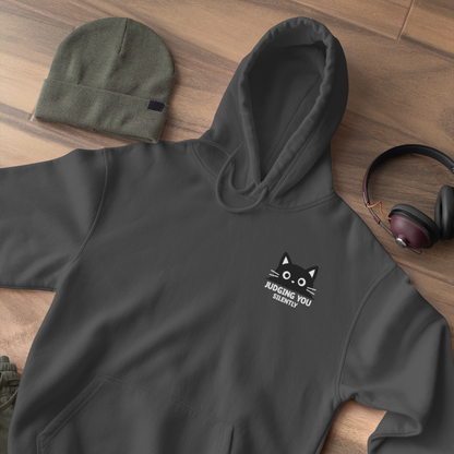 Judging You Silently Cat Hoodie