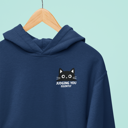Judging You Silently Cat Hoodie