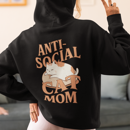 Anti-Social Cat Mom Hoodie