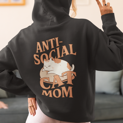 Anti-Social Cat Mom Hoodie
