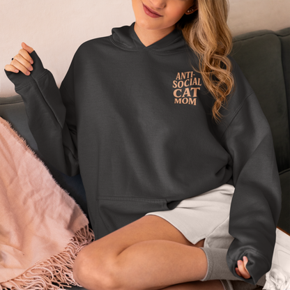 Anti-Social Cat Mom Hoodie
