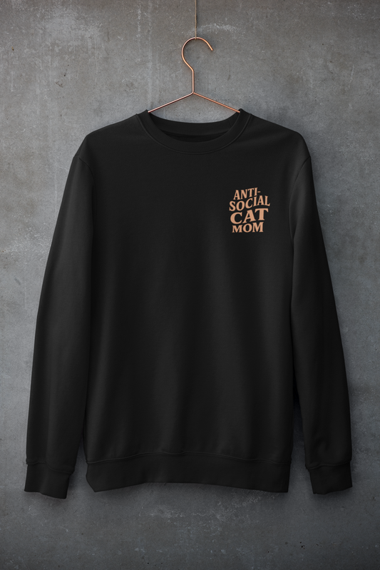 Anti-Social Cat Mom Sweatshirt