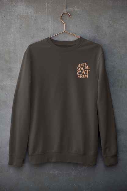 Anti-Social Cat Mom Sweatshirt