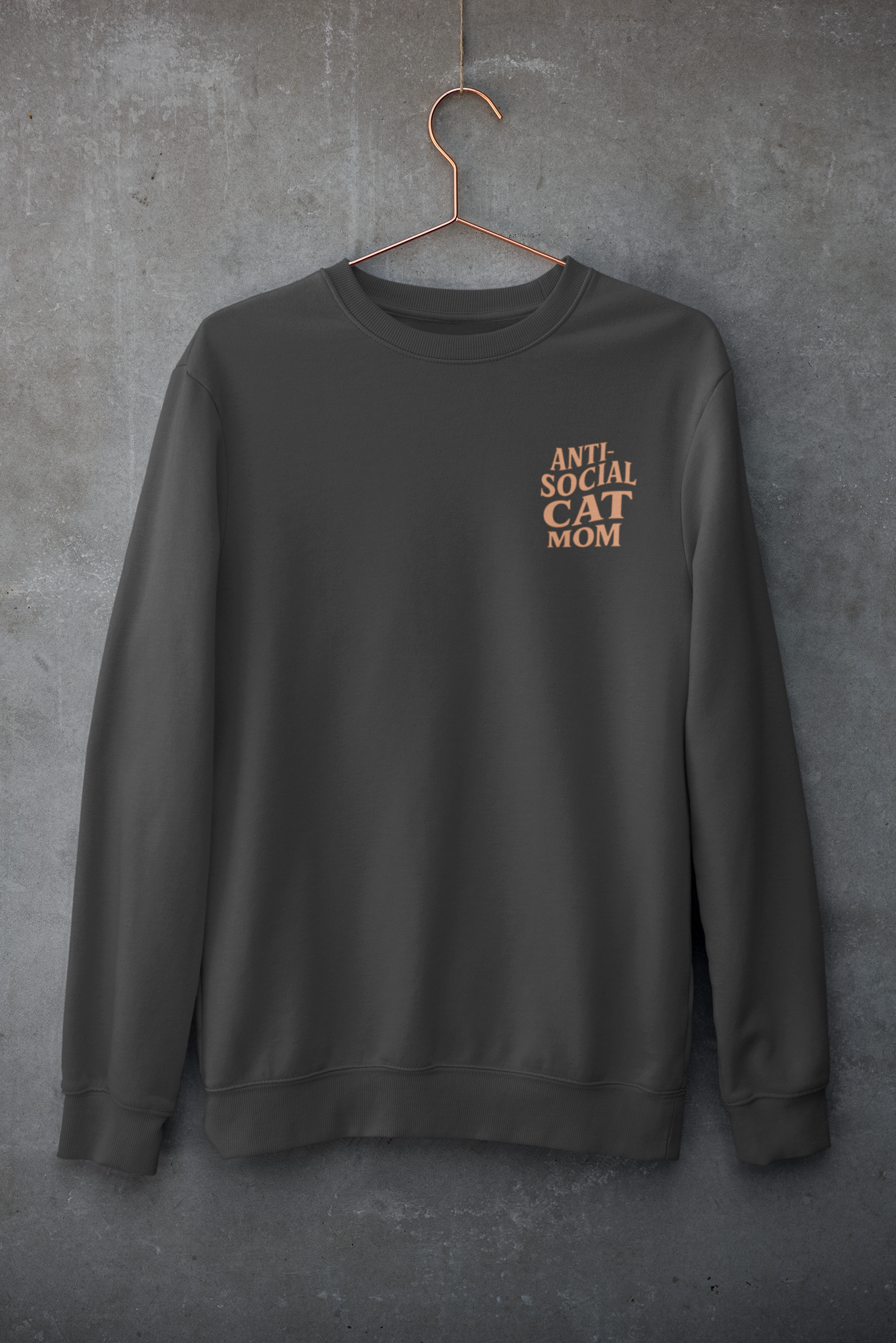 Anti-Social Cat Mom Sweatshirt
