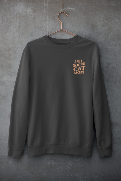 Anti-Social Cat Mom Sweatshirt