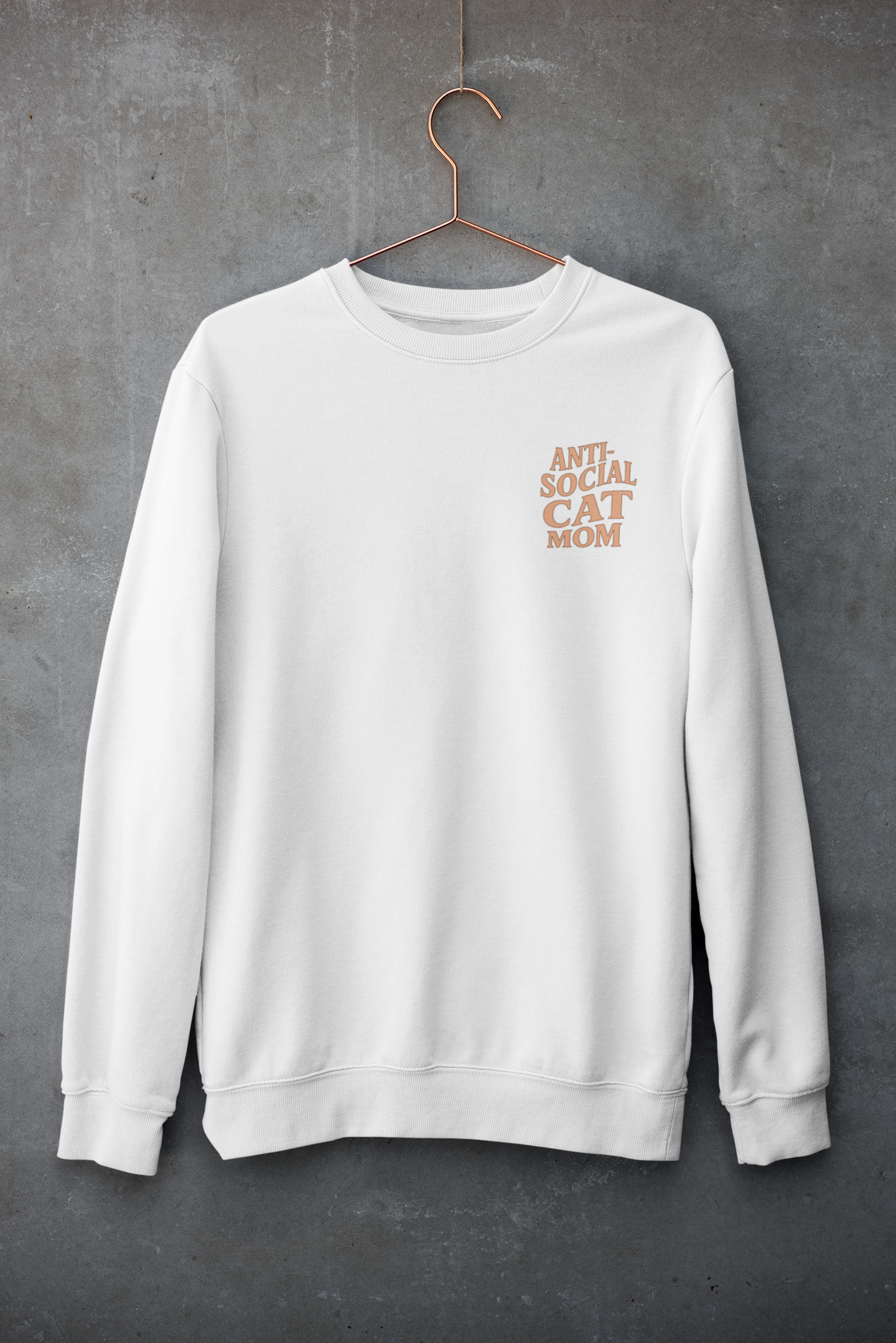 Anti-Social Cat Mom Sweatshirt
