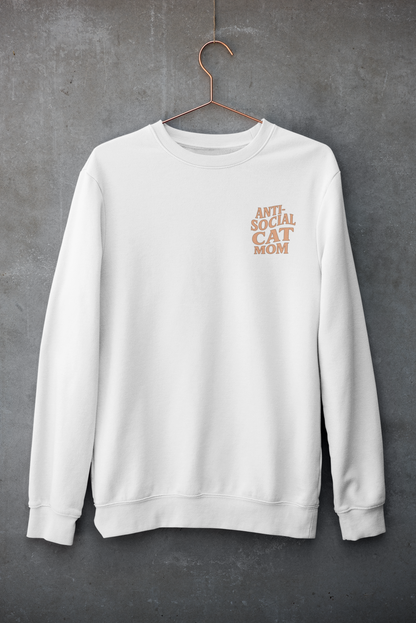 Anti-Social Cat Mom Sweatshirt