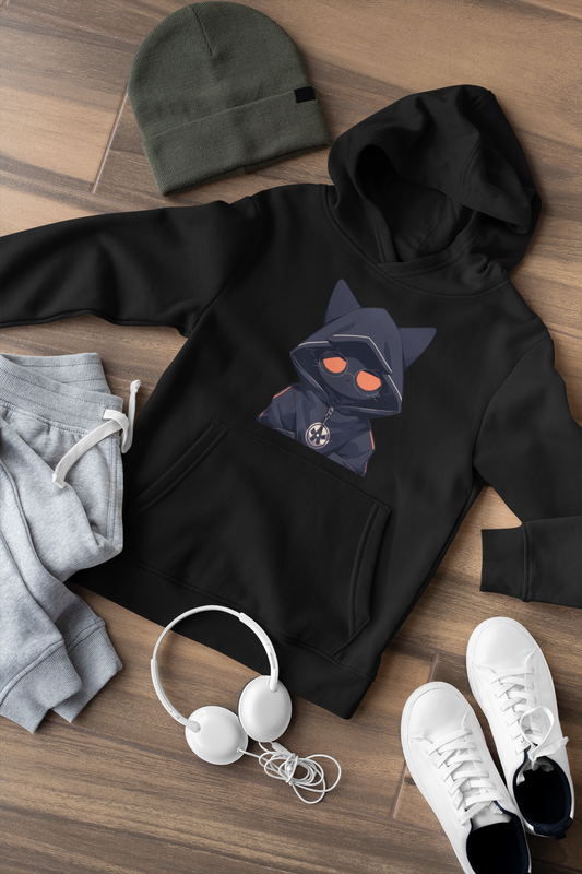 Mystic Geek Cat Hoodie