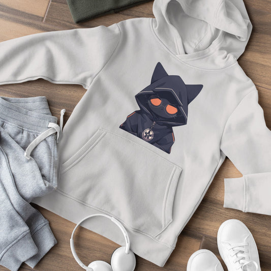 Mystic Geek Cat Hoodie