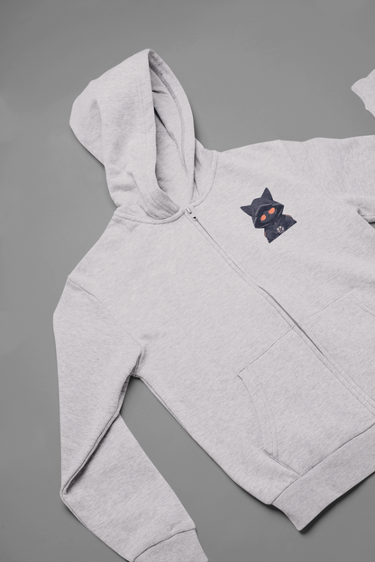 Mystic Geek Cat Zip Hoodie