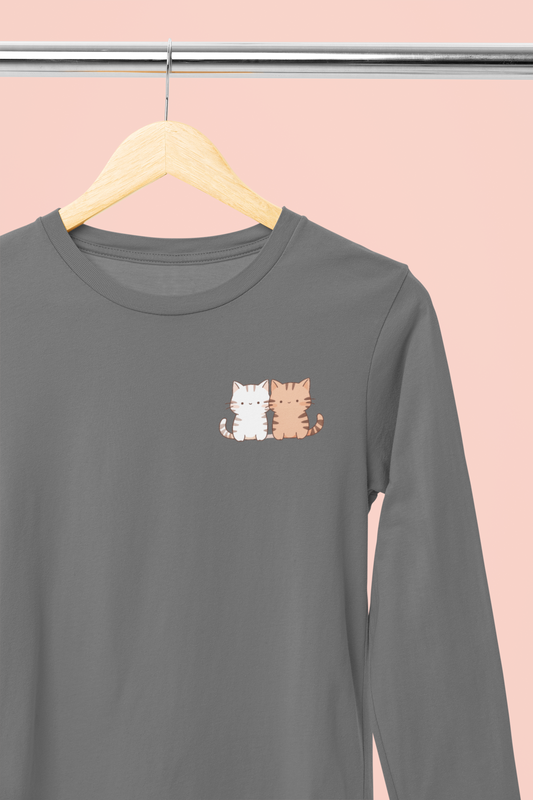The Meow Duo Long Sleeve Tee