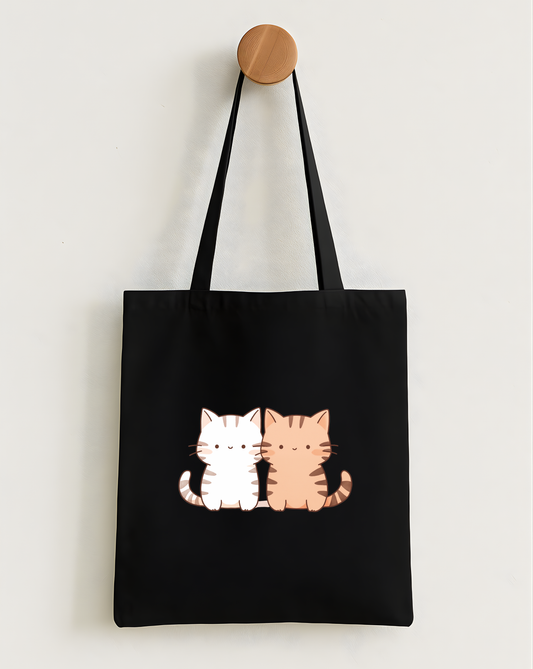 The Meow Duo Classic Tote Bag
