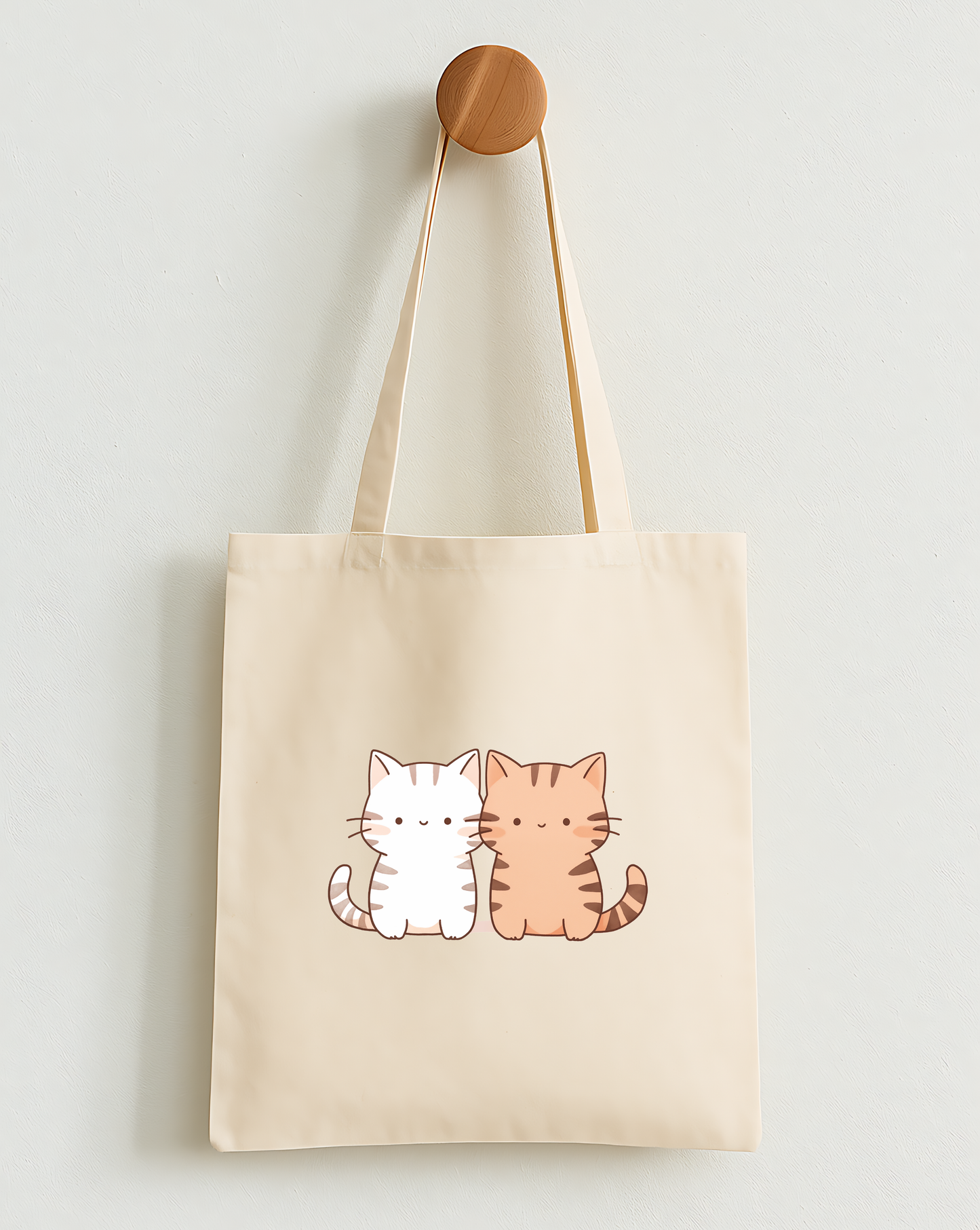 The Meow Duo Classic Tote Bag