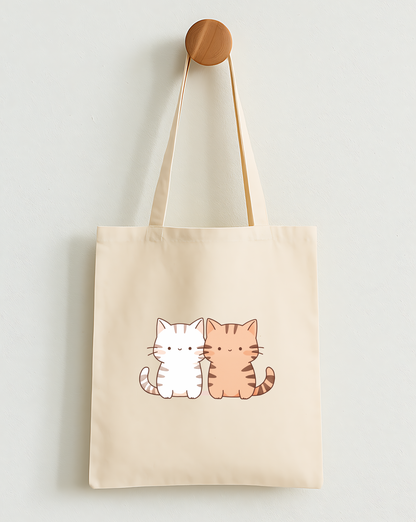 The Meow Duo Classic Tote Bag