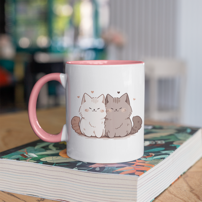Fur-Mates 11oz Ceramic Two Tone Mug