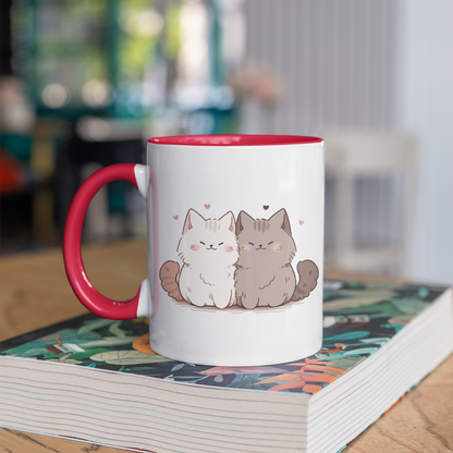 Fur-Mates 11oz Ceramic Two Tone Mug