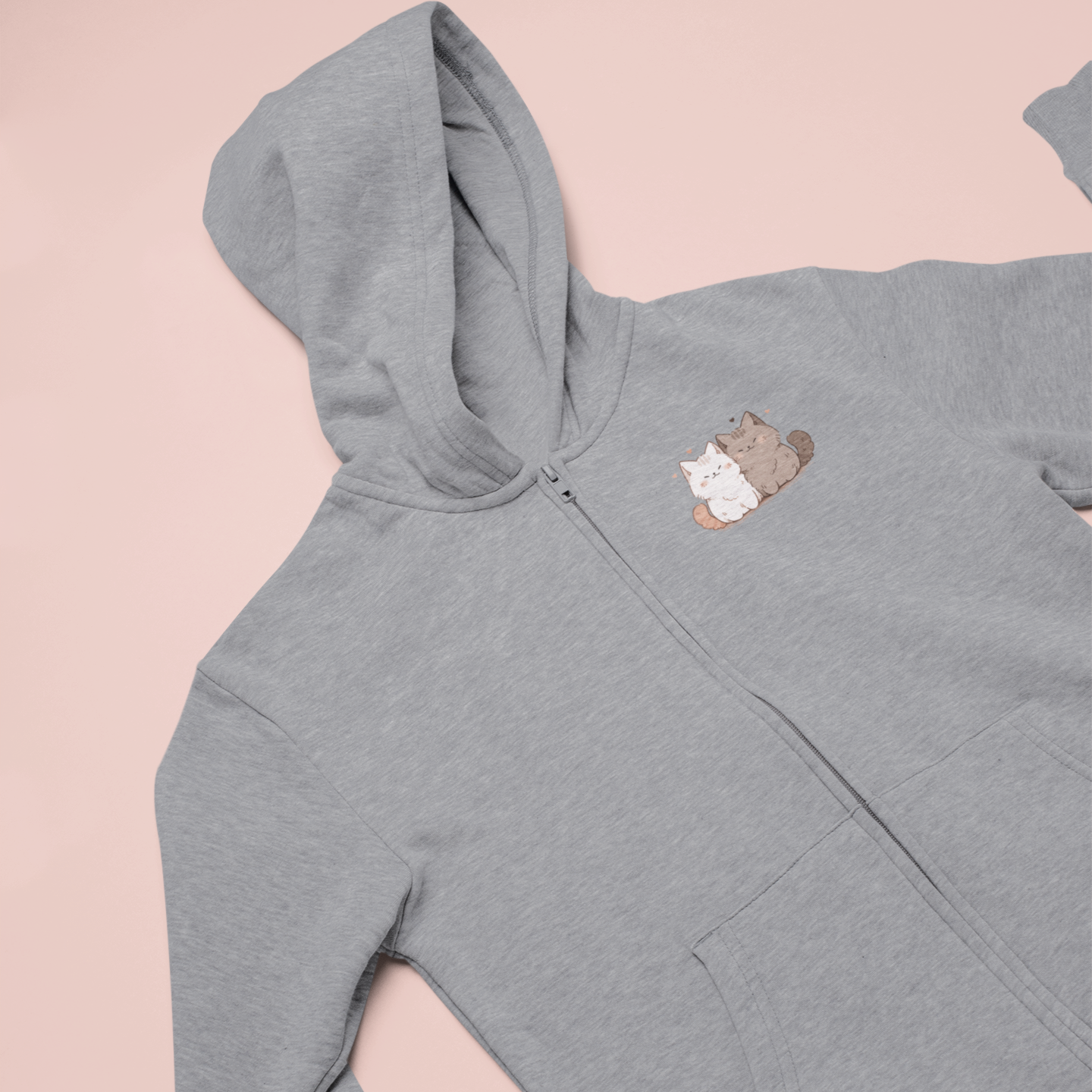 Fur-Mates Zip Hoodie