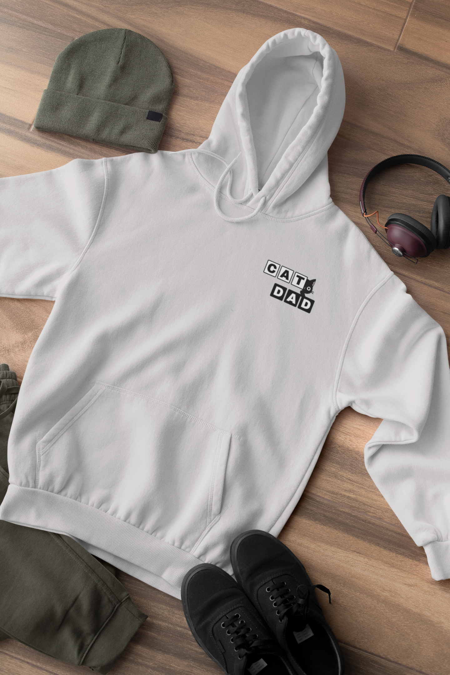 Paw-some Cat Dad Hoodie