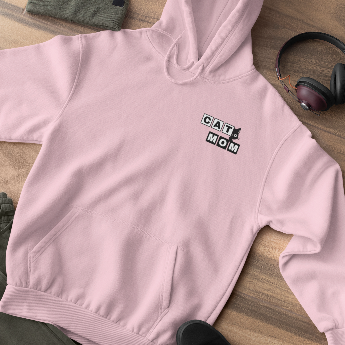 Paw-some Cat Mom Hoodie