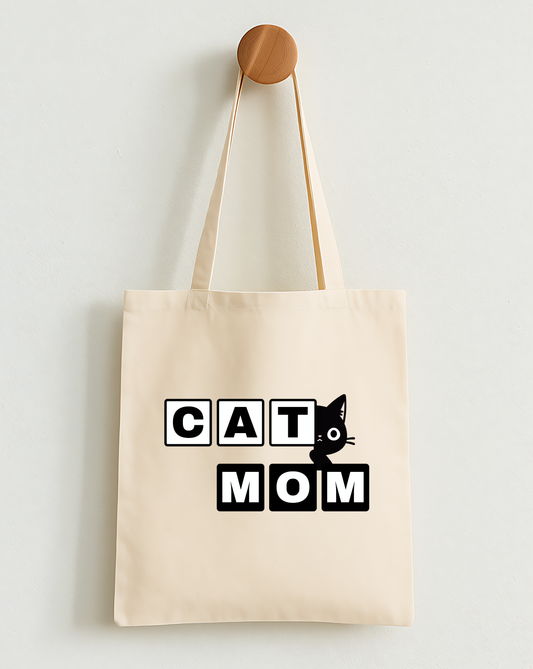 Paw-some Cat Mom Classic Tote Bag