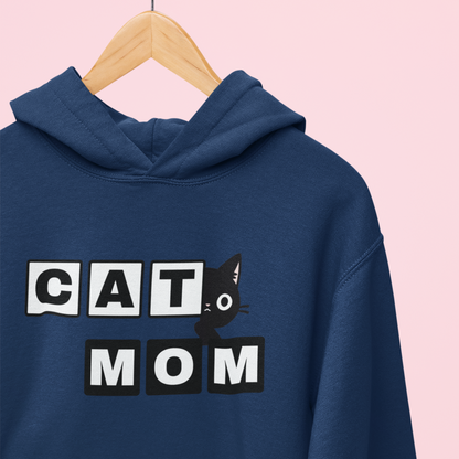 Paw-some Cat Mom Bold Edition Hoodie