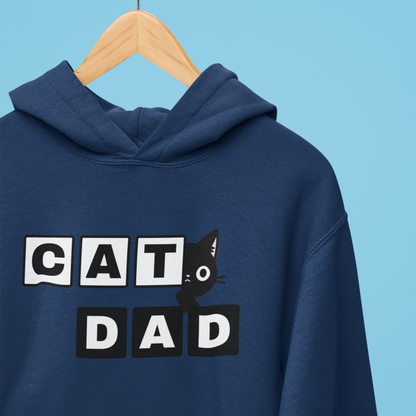 Paw-some Cat Dad Bold Edition Hoodie