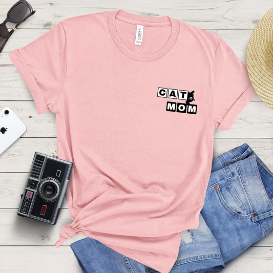 Paw-some Cat Mom T-Shirt