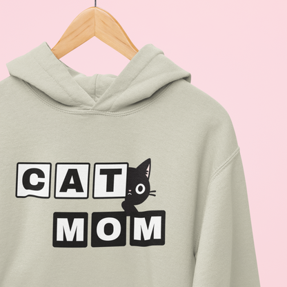 Paw-some Cat Mom Bold Edition Hoodie