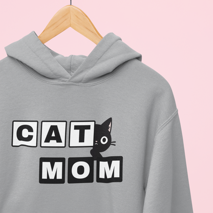 Paw-some Cat Mom Bold Edition Hoodie
