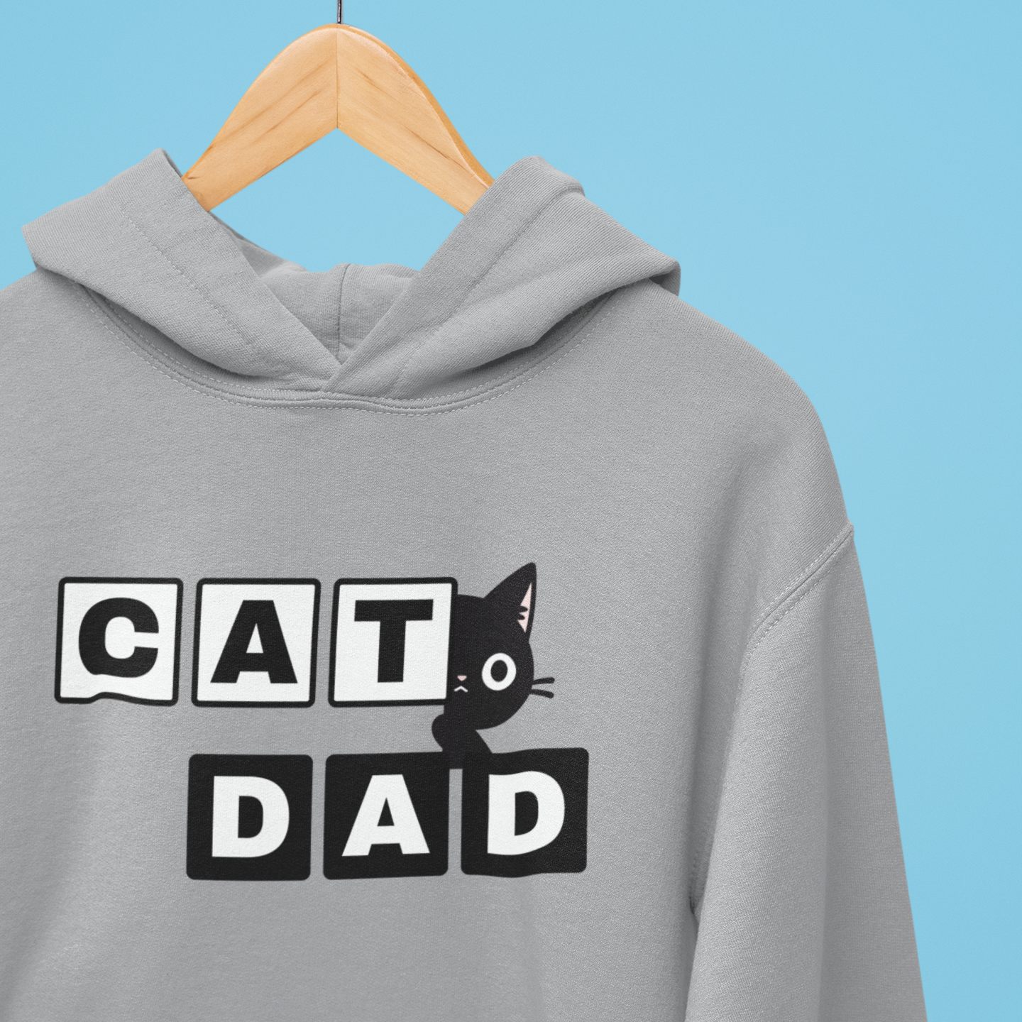Paw-some Cat Dad Bold Edition Hoodie