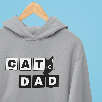 Paw-some Cat Dad Bold Edition Hoodie